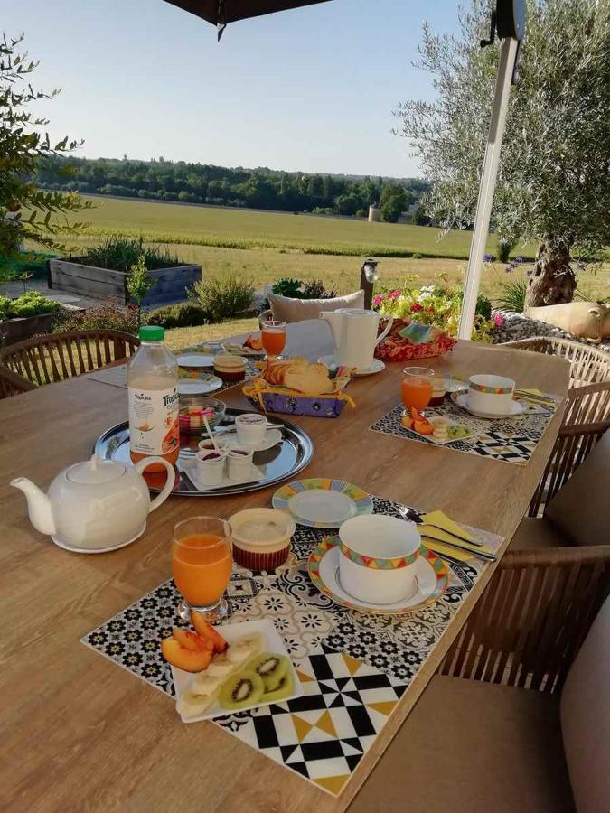 Au Grain D'Orge Villa Echire Kültér fotó